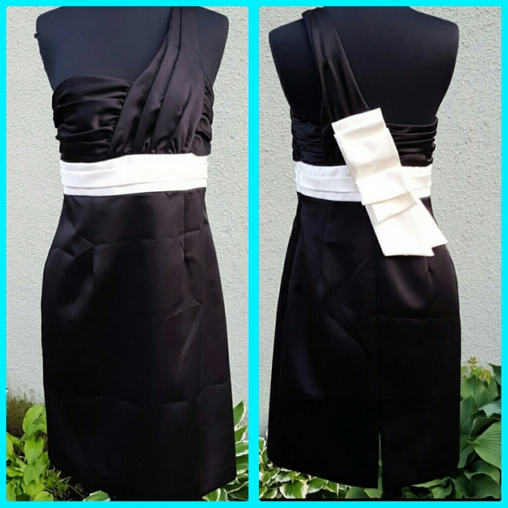 ABS for Allen Schwartz 1 Shoulder Dress